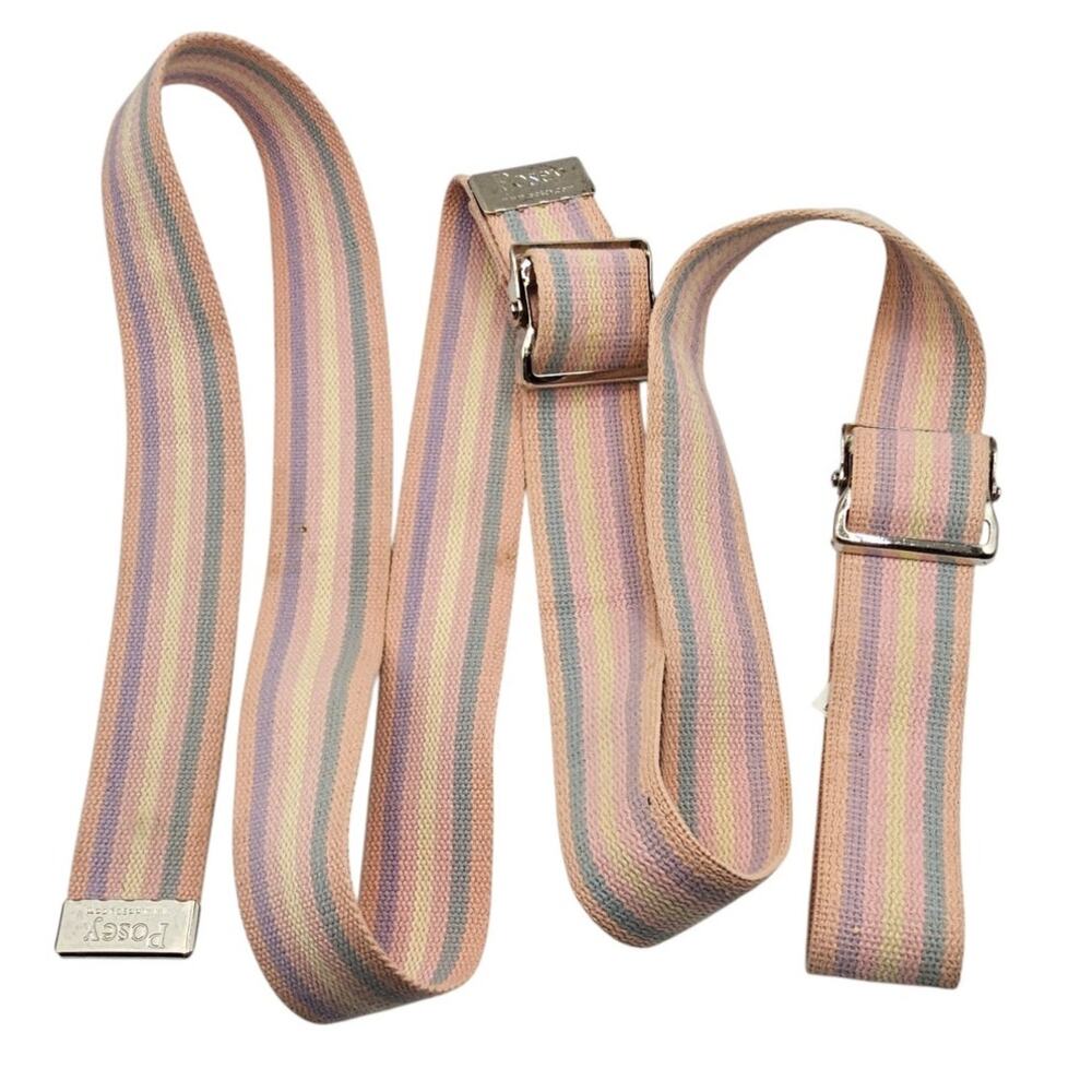 Posey Gait And Transfer Belt Pastel Cotton Gait Belt